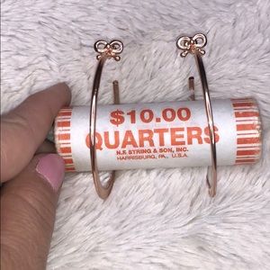 Betsey Johnson Hoop Earrings